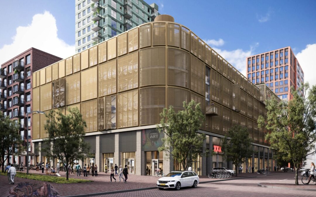 Parkeergarage BinnenDok te Amsterdam